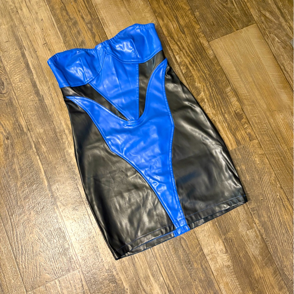 Fashion Nova Pleather Dress